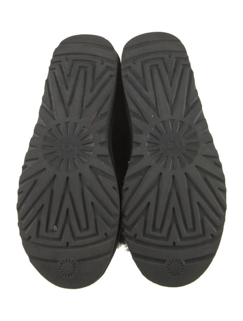 UGG Suede Bow Accents Lace-Up Boots