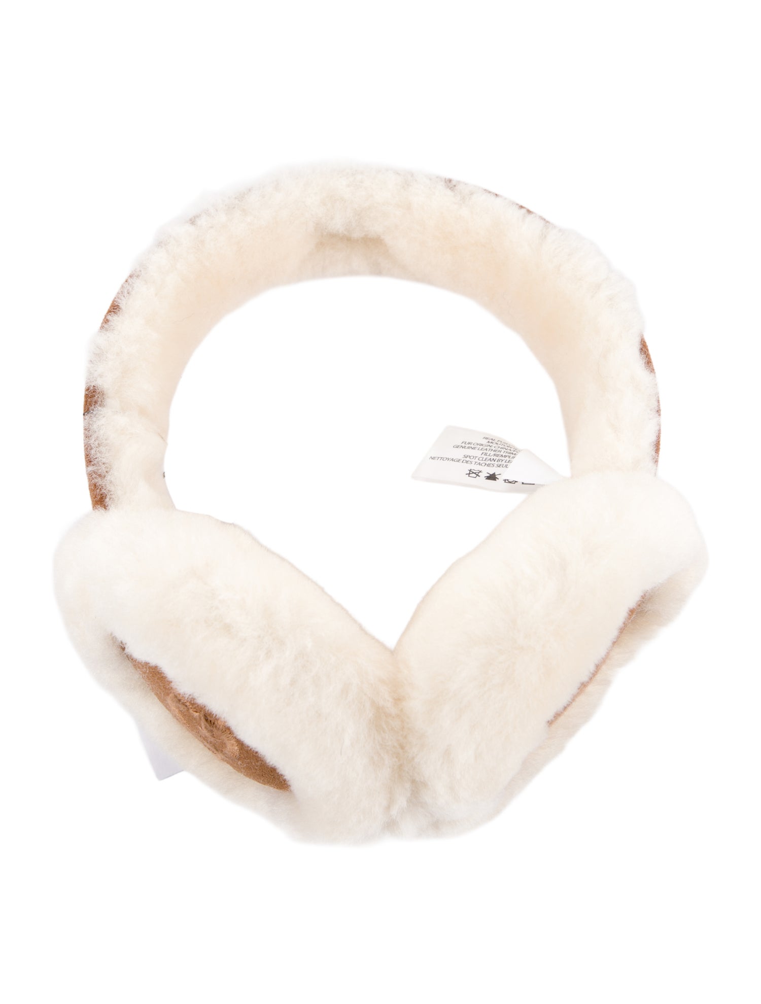 UGG Suede and Shearling Earmuffs w/ Tags