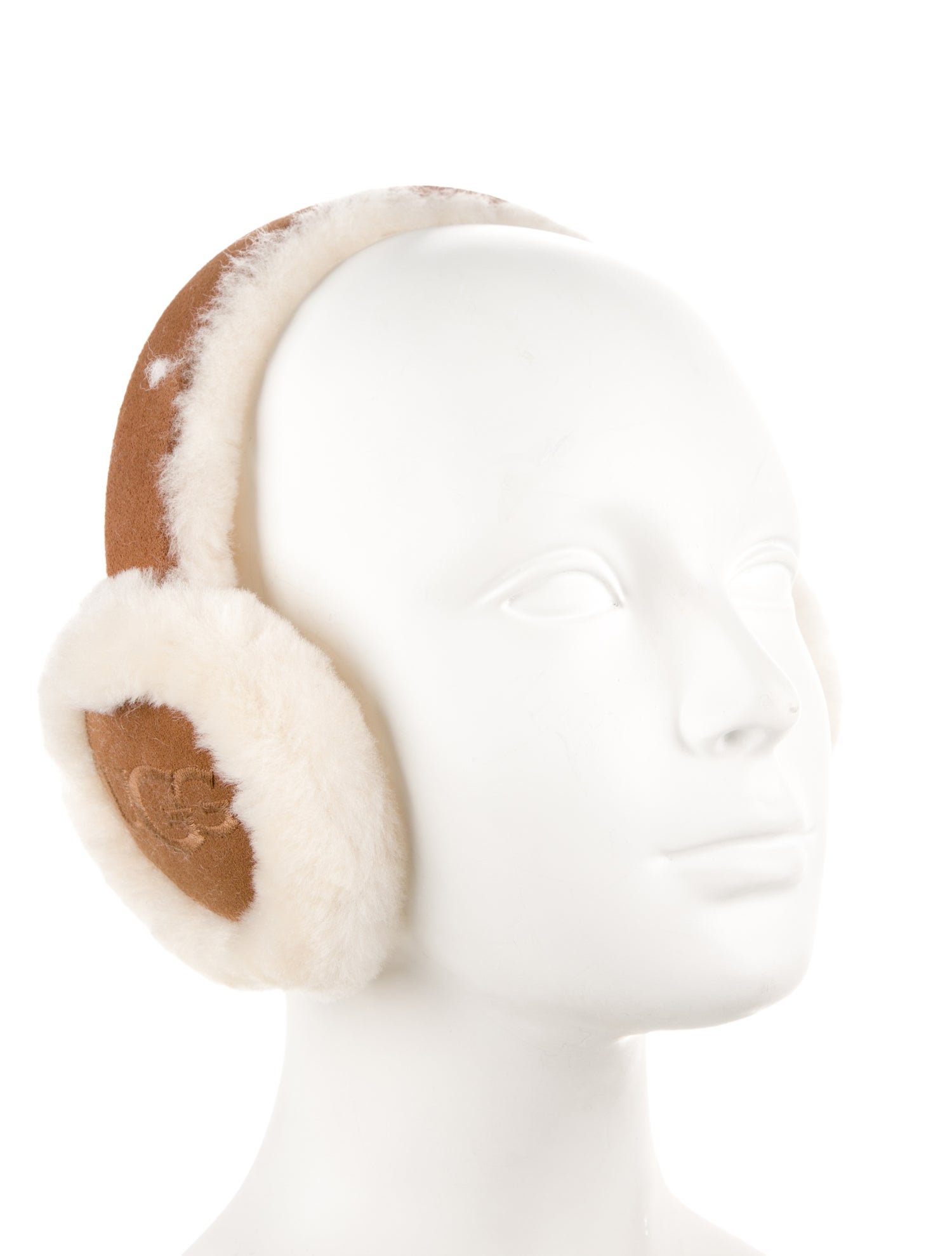 UGG Suede and Shearling Earmuffs w/ Tags