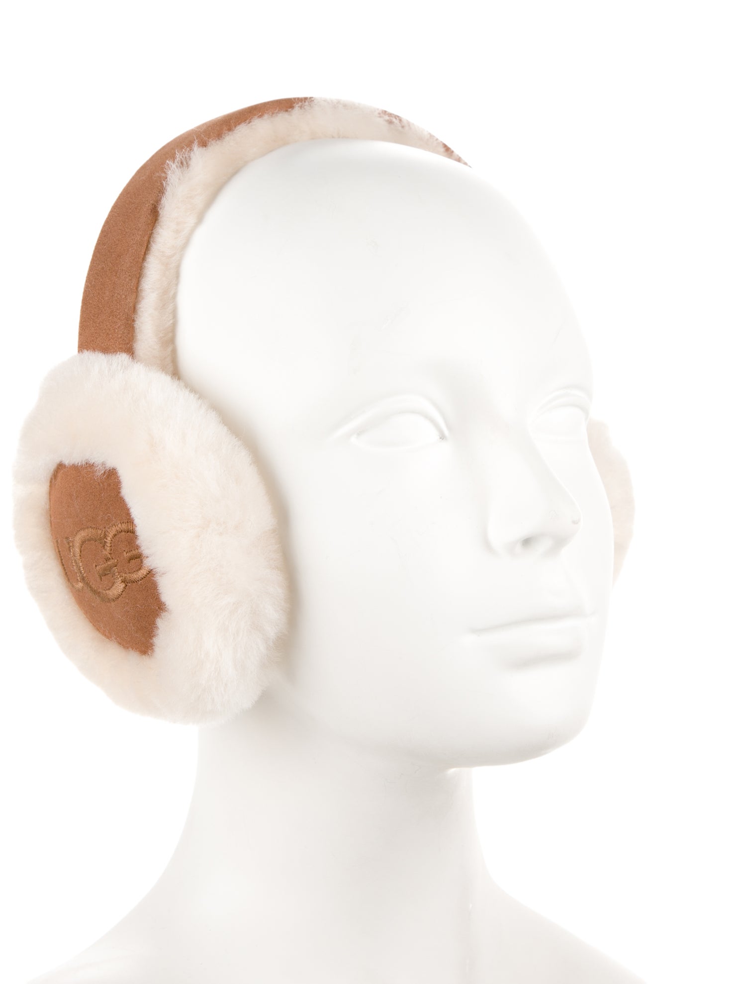 UGG Suede and Shearling Earmuffs w/ Tags