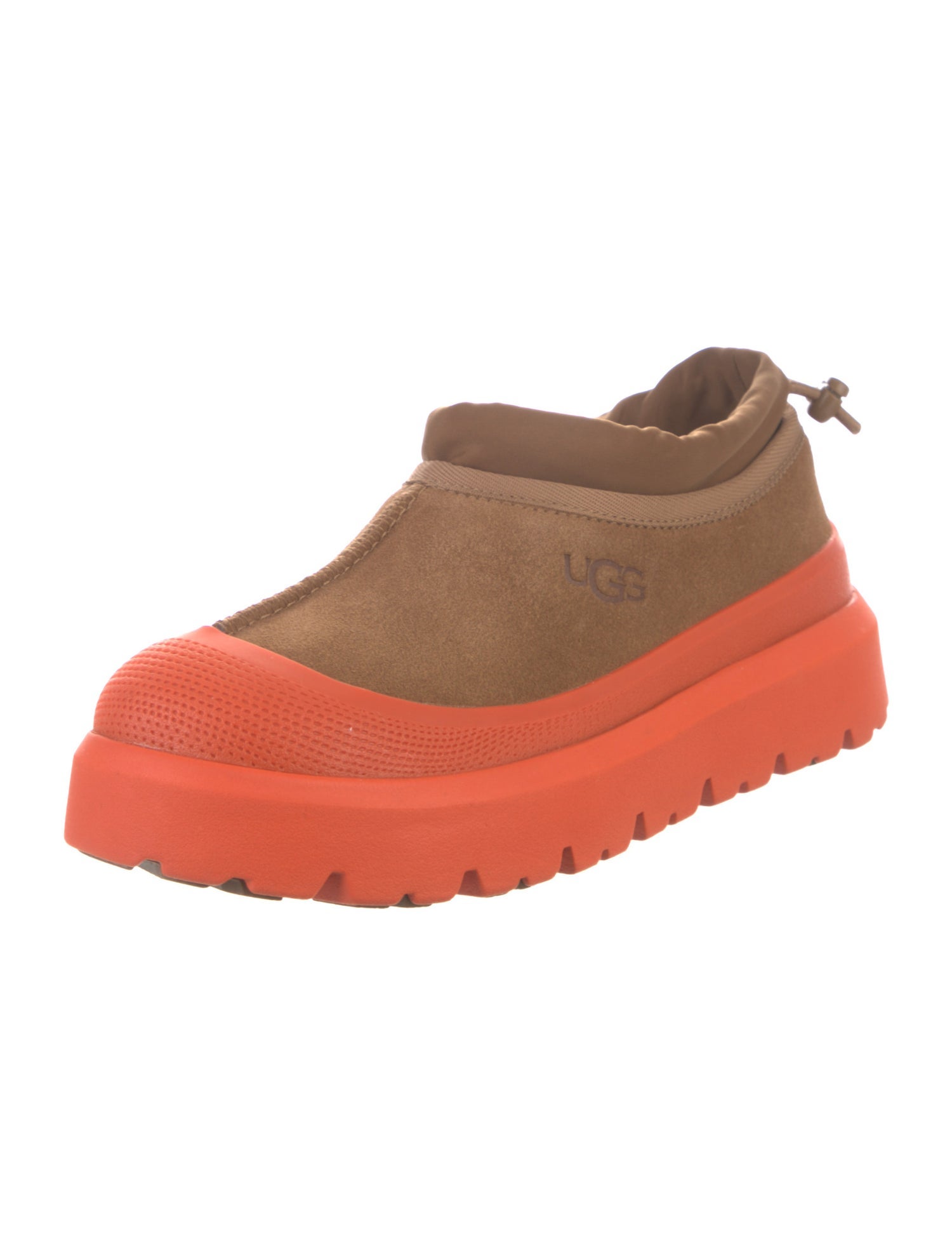 UGG Suede Colorblock Pattern Sneakers