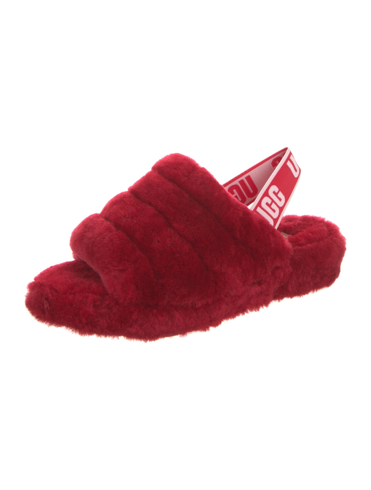 UGG Shearling Slingback Sandals