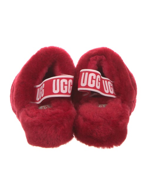 UGG Shearling Slingback Sandals