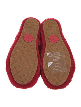 UGG Shearling Slingback Sandals