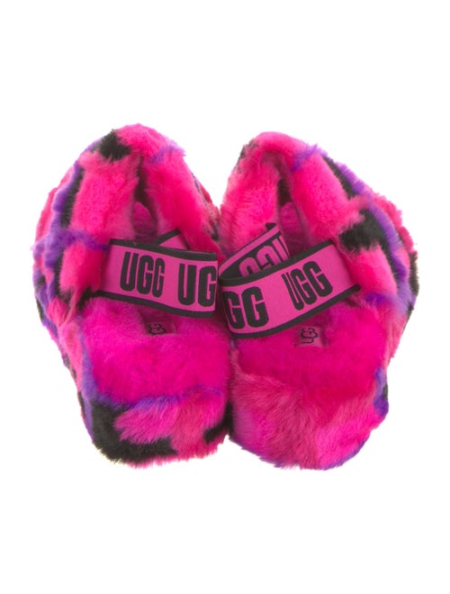 UGG Shearling Slingback Sandals