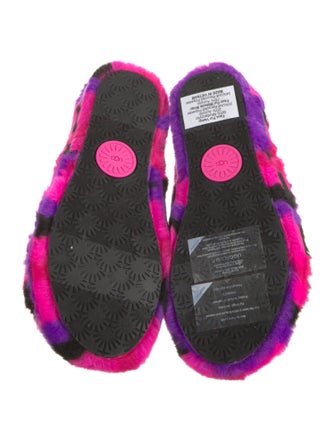 UGG Shearling Slingback Sandals