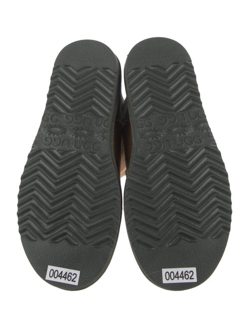 UGG Suede Fur Trim Boots