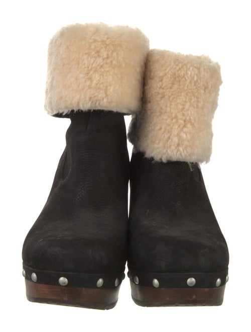 UGG Suede Studded Accents Rain Boots