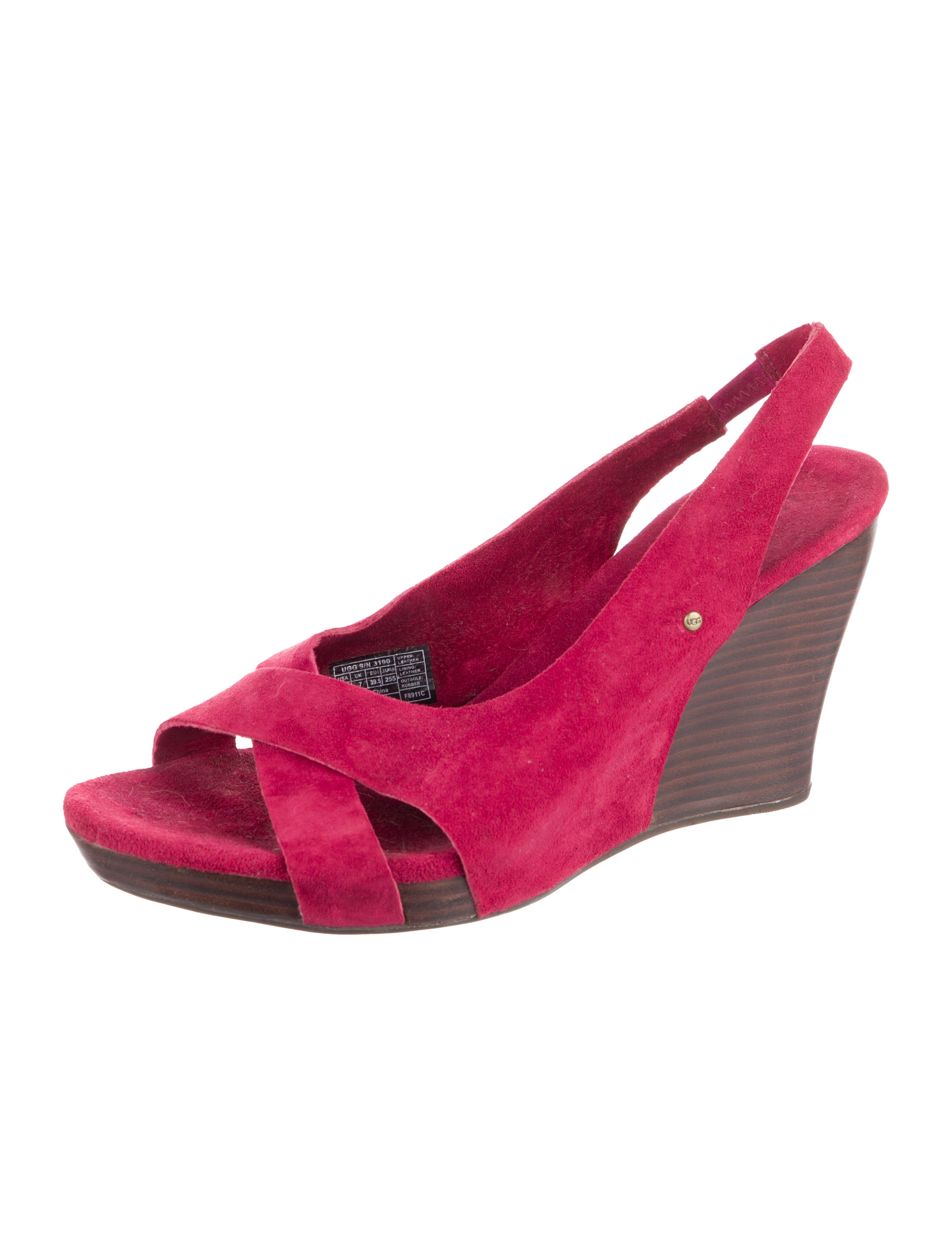 UGG Suede Slingback Sandals