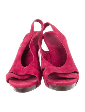 UGG Suede Slingback Sandals