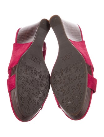 UGG Suede Slingback Sandals