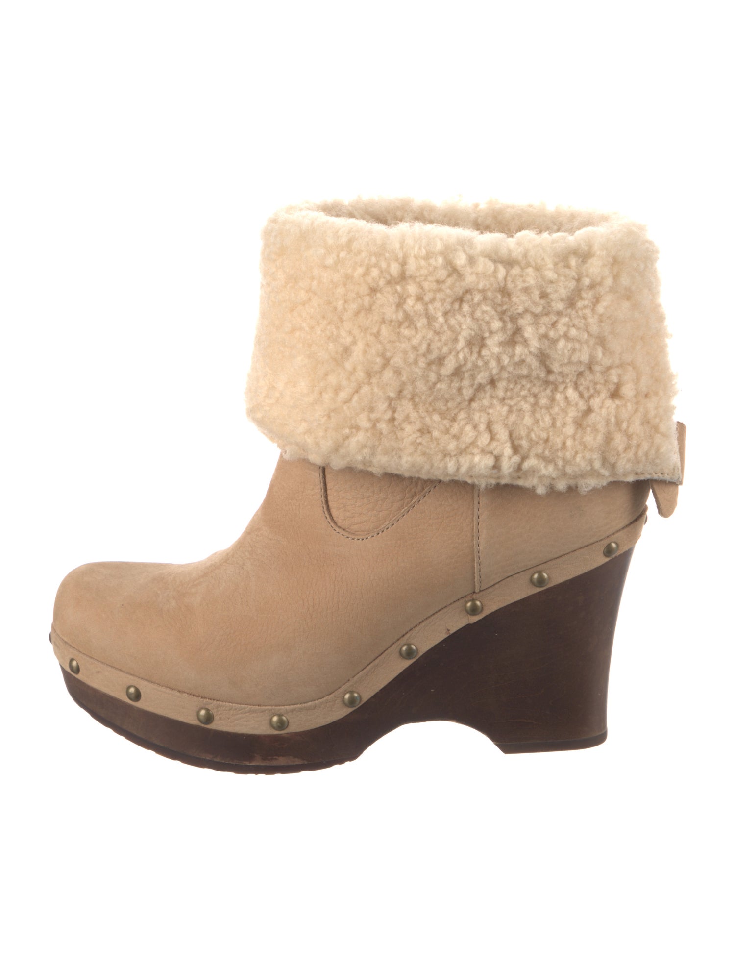 UGG Suede Studded Accents Boots