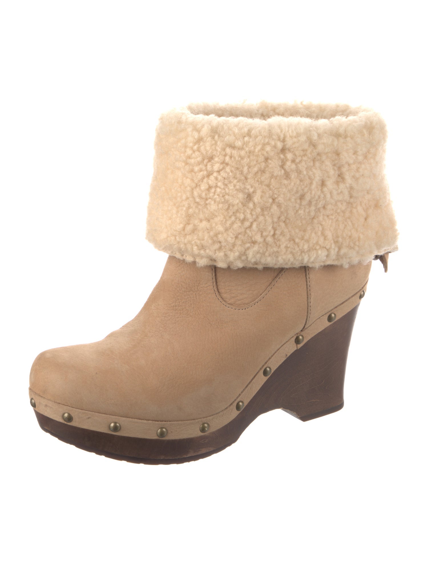 UGG Suede Studded Accents Boots