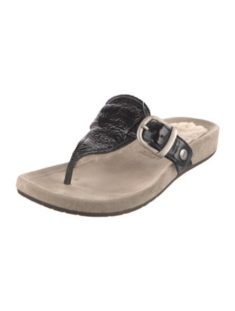 UGG Patent Leather Slides