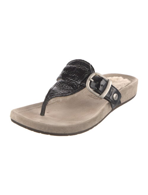 UGG Patent Leather Slides