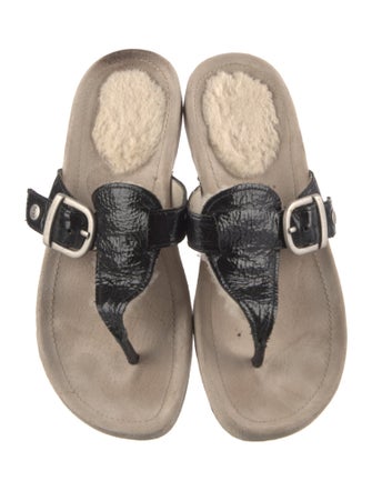 UGG Patent Leather Slides