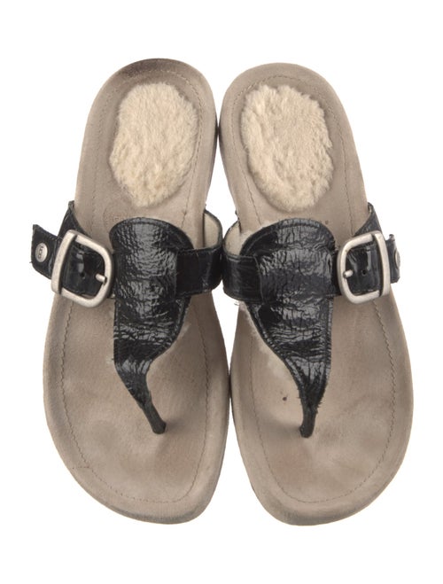 UGG Patent Leather Slides