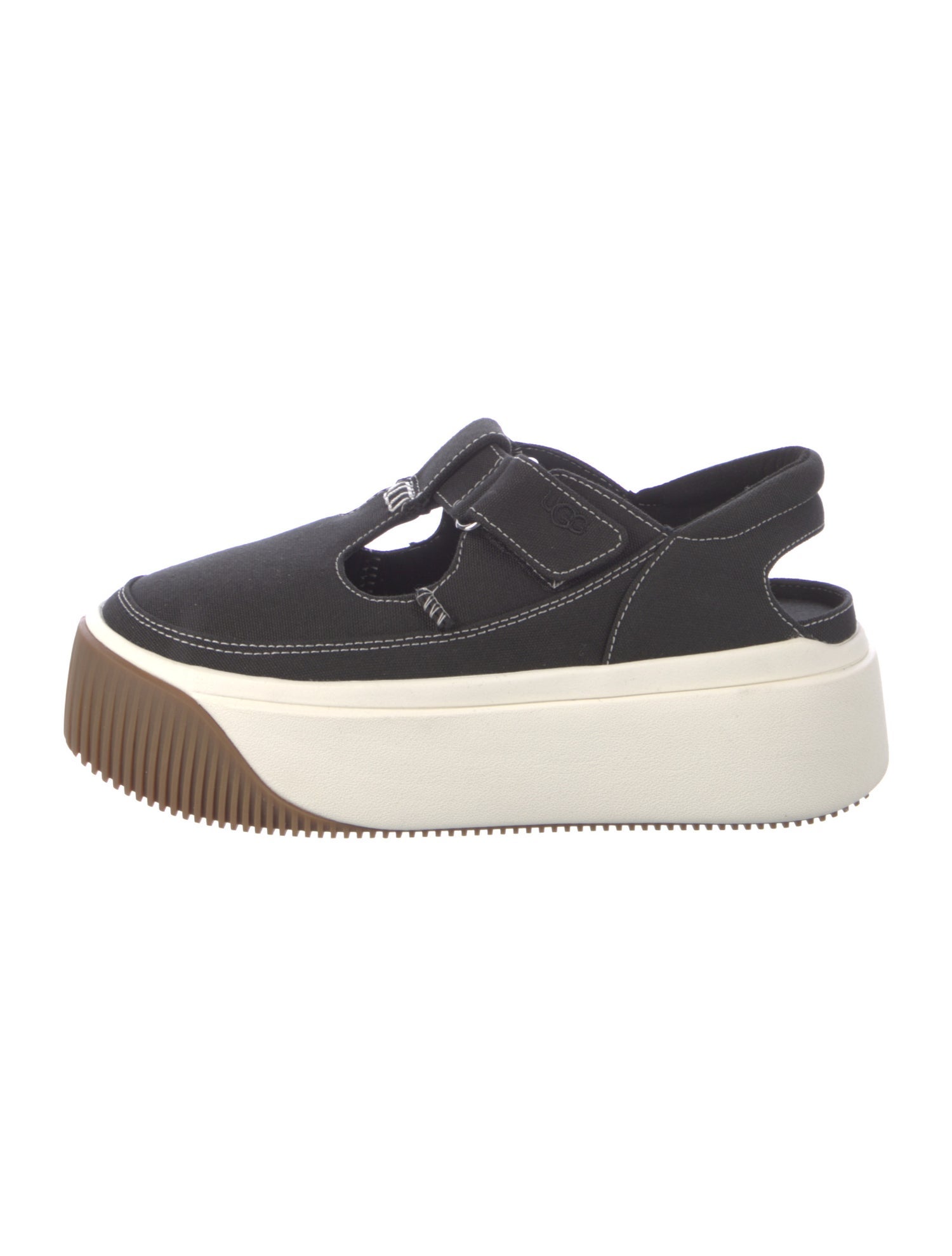 UGG Canvas Colorblock Pattern Sneakers