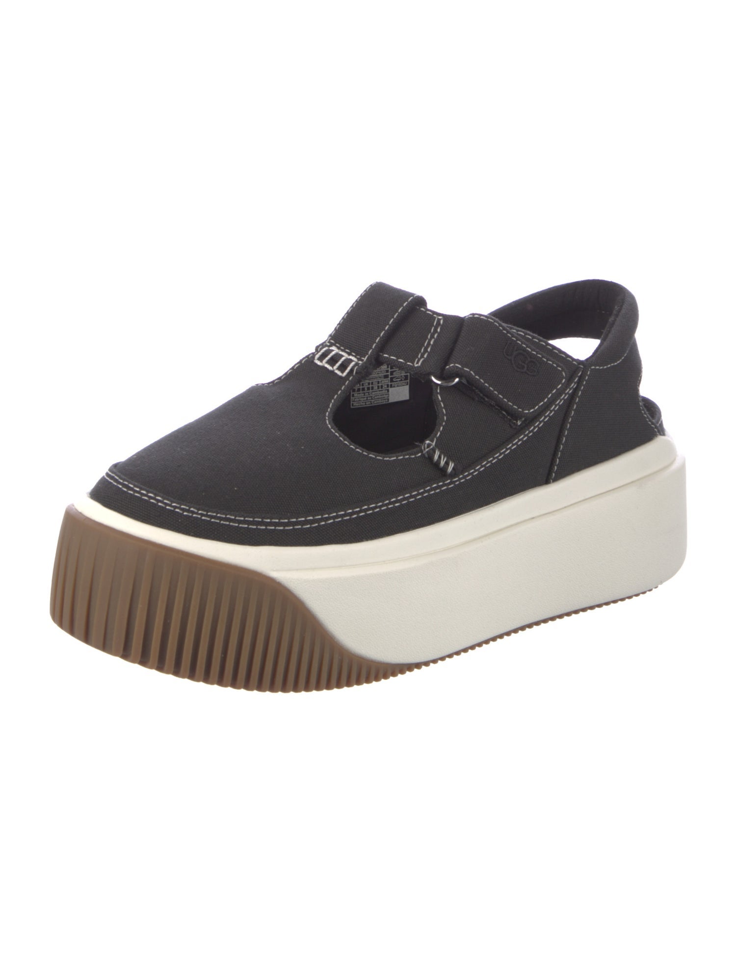 UGG Canvas Colorblock Pattern Sneakers