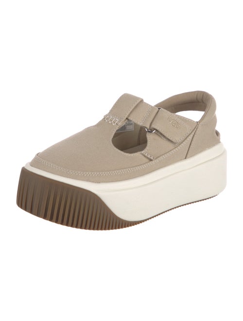 UGG Canvas Colorblock Pattern Sneakers