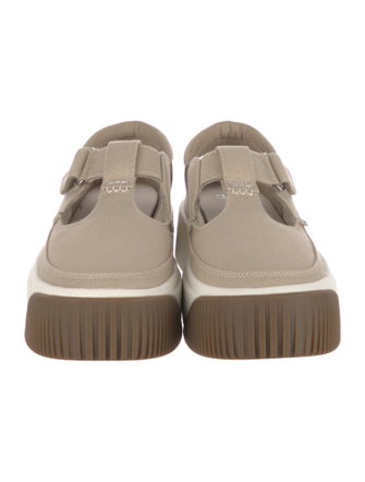 UGG Canvas Colorblock Pattern Sneakers