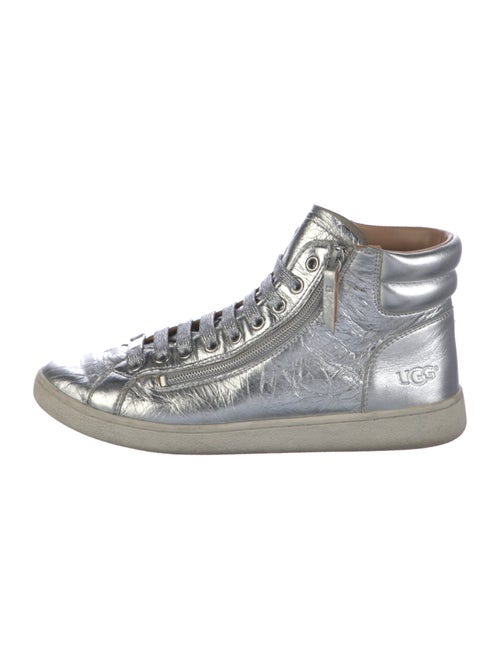 UGG Leather Printed Sneakers