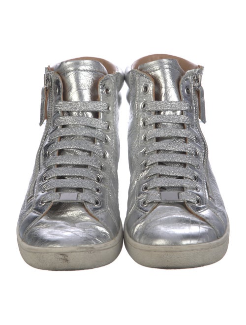 UGG Leather Printed Sneakers