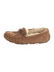 UGG Suede Whipstitch Trim Moccasins
