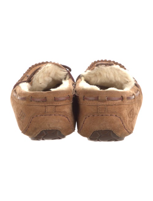 UGG Suede Whipstitch Trim Moccasins