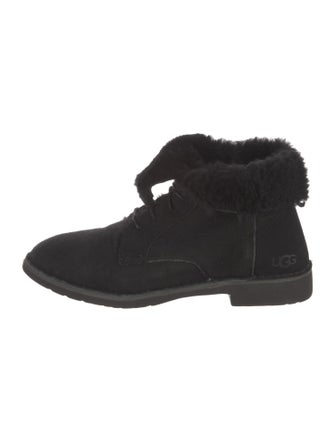 UGG Suede Lace-Up Boots