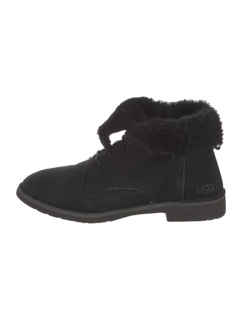 UGG Suede Lace-Up Boots