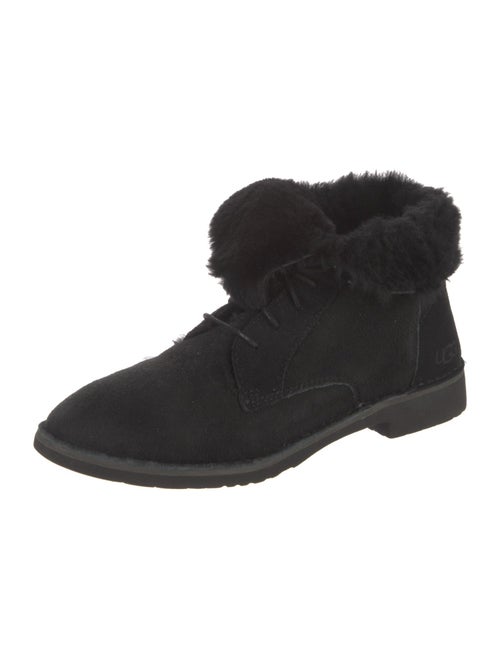 UGG Suede Lace-Up Boots