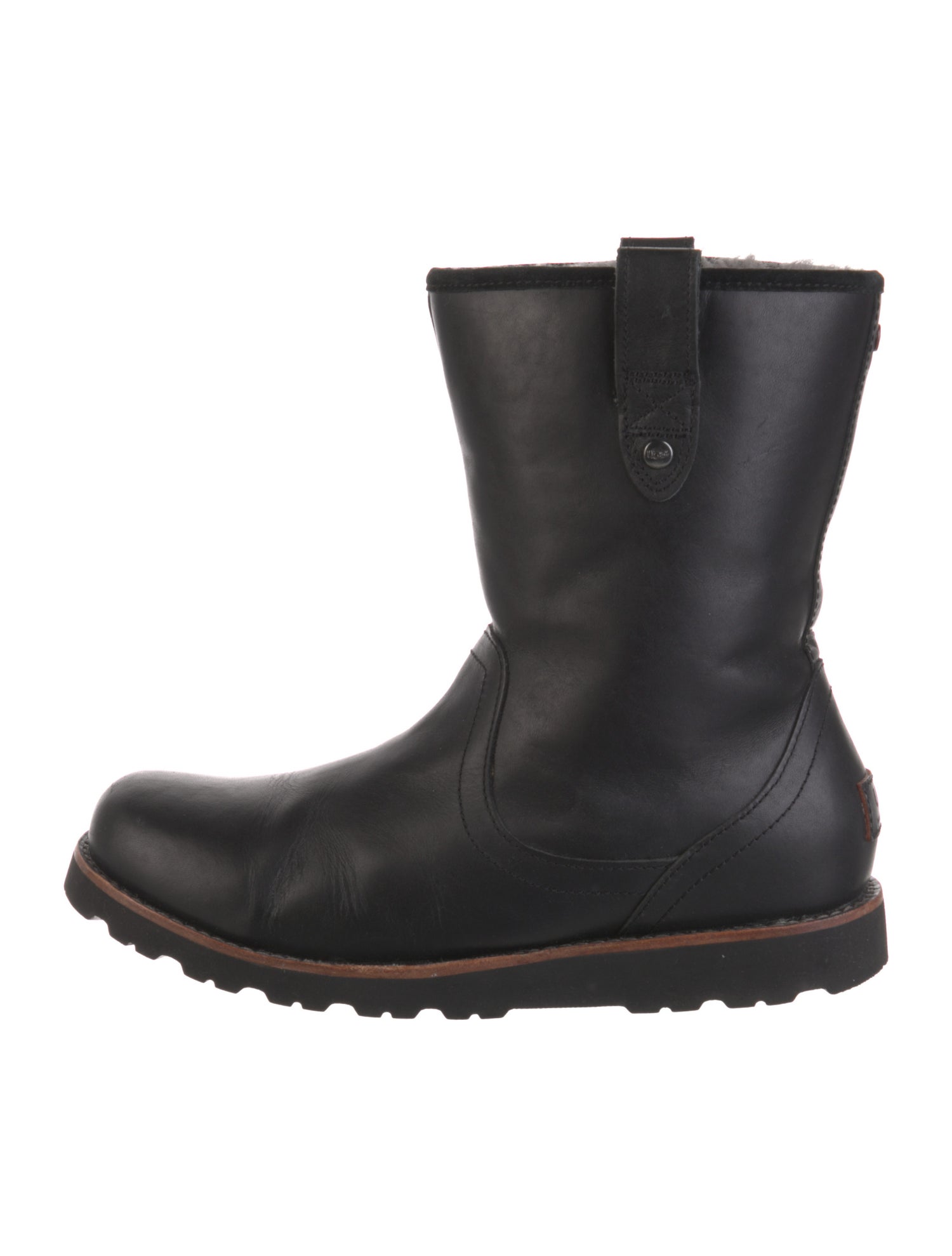 UGG Leather Moto Boots