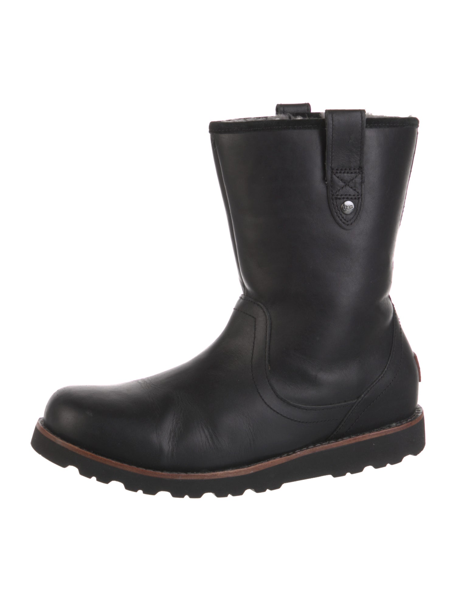 UGG Leather Moto Boots