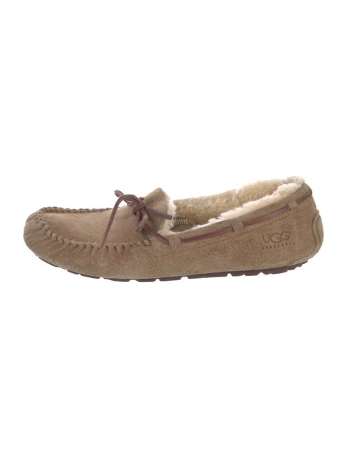 UGG Suede Bow Accents Moccasins