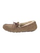UGG Suede Bow Accents Moccasins