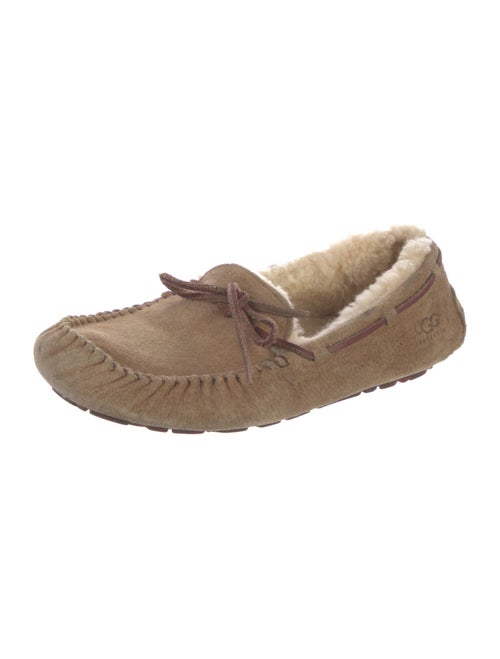 UGG Suede Bow Accents Moccasins