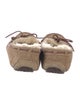 UGG Suede Bow Accents Moccasins