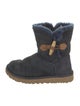 UGG Suede Colorblock Pattern Boots