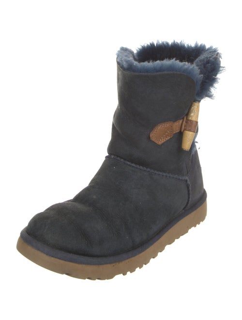 UGG Suede Colorblock Pattern Boots