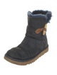 UGG Suede Colorblock Pattern Boots