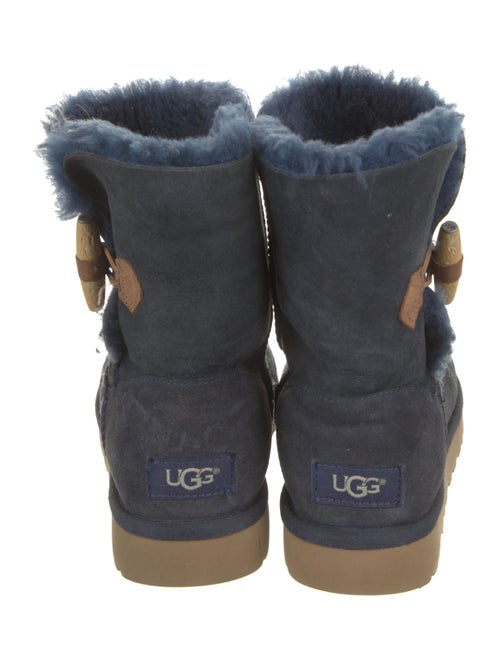 UGG Suede Colorblock Pattern Boots