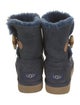 UGG Suede Colorblock Pattern Boots