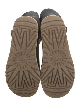 UGG Suede Colorblock Pattern Boots