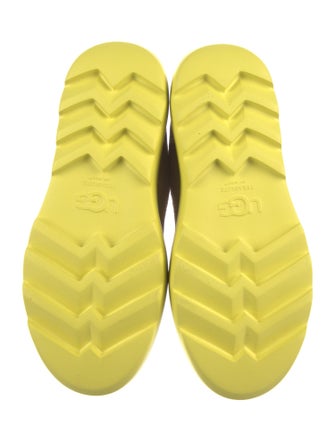 UGG Suede Colorblock Pattern Chunky Sneakers