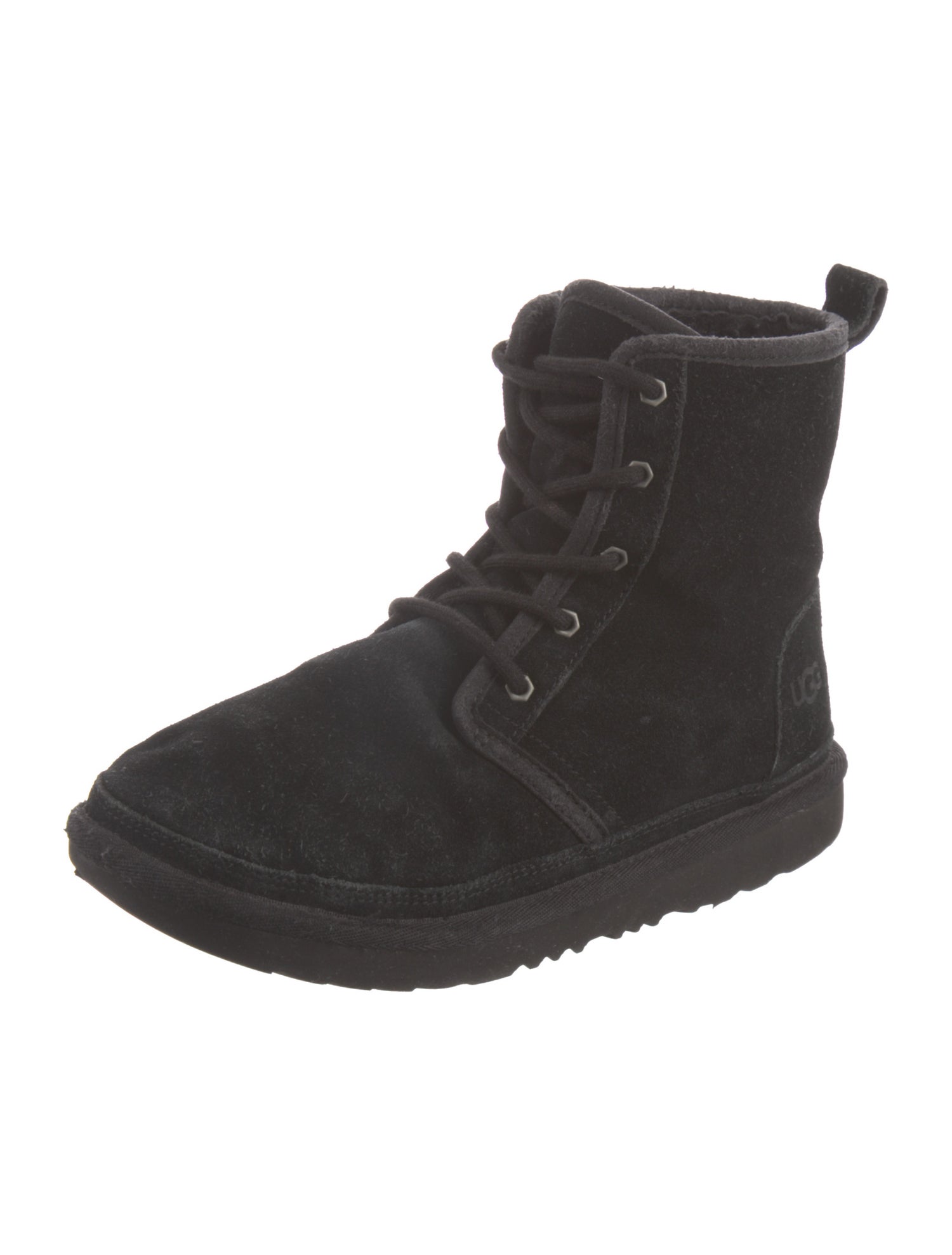 UGG Suede Combat Boots