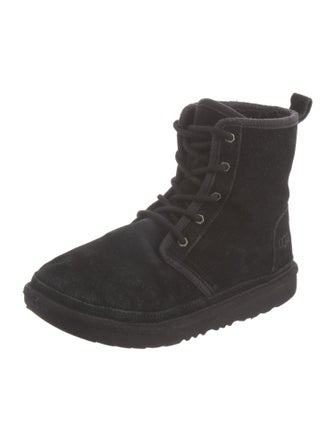 UGG Suede Combat Boots