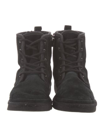 UGG Suede Combat Boots