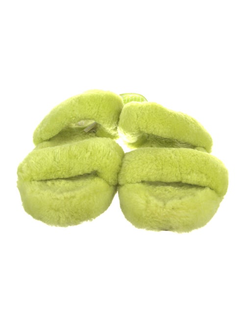 UGG Shearling Slingback Sandals