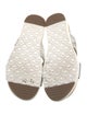 UGG Leather Animal Print Slides
